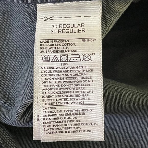 Gap Womens Modern Skinny Dark Wash Denim Jeans Size 6 u - Picture 9 of 9